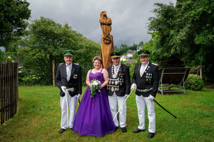 Kaiserpaar Otmar und Verena Grobbel