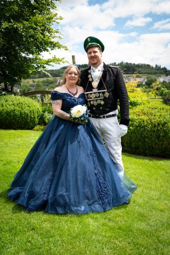 Königspaar Dominik und Tina Reuter